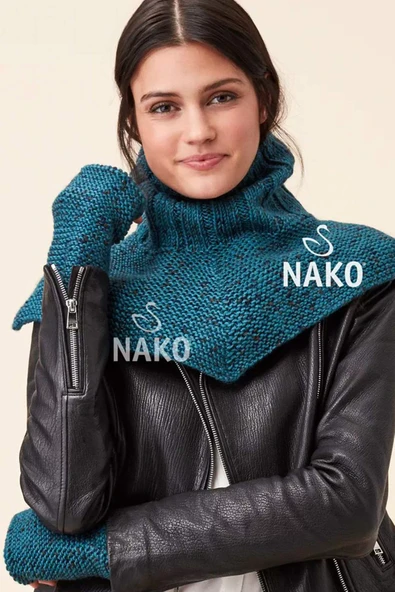 1 Adet Vega Tweed Premium Akrilik El Örgü İpi Yünü No: 35017 - 3