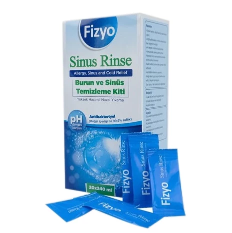 Fizyo Sinus Rinse Burun Ve Sinus Temizleme Kiti 240 ml YETİŞKİN