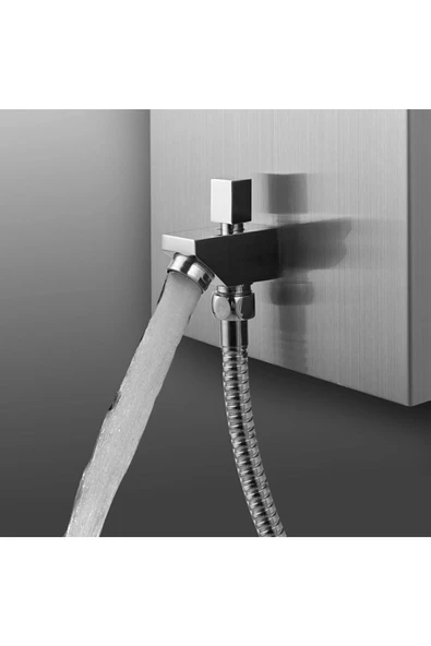Sam Banyo Aras Krom Duş Paneli, Robot Duş, Masajlı Duş Seti, Duş, Banyo Duş Fiskiyesi, - 5