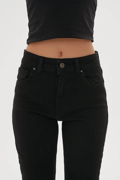 FASHİON FRİENDS KADIN MOM JEAN PANTOLON 22K0792K1 - 3