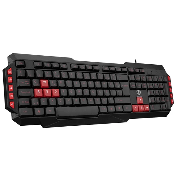 Hytech Hyk- 46 Gamy Combo Siyah Klavye Mouse Set - 5