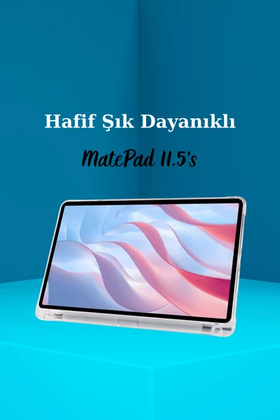 Fuchsia MatePad Air 11,5 " S "  inç Uyumlu Kalemlikli Tam Koruma Sağlayan Tablet Kılıfı - Resim 4