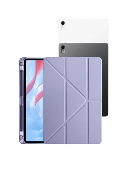 Fuchsia MatePad Air 11,5 " S "  inç Uyumlu Kalemlikli Tam Koruma Sağlayan Tablet Kılıfı - Resim 11