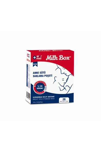 Artımed Süt Saklama Poşeti 20'li ürün görseli