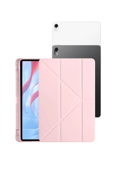 Fuchsia MatePad Air 11,5 " S "  inç Uyumlu Kalemlikli Tam Koruma Sağlayan Tablet Kılıfı - Resim 6