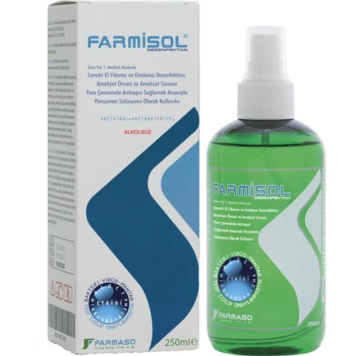 Farmisol Dezenfektan Medikal Kullanım 250 Ml