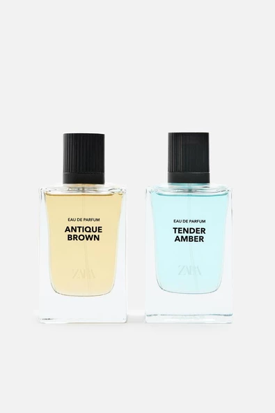 ZARA TENDER AMBER + ANTIQUE BROWN EDP 2X 100 ML