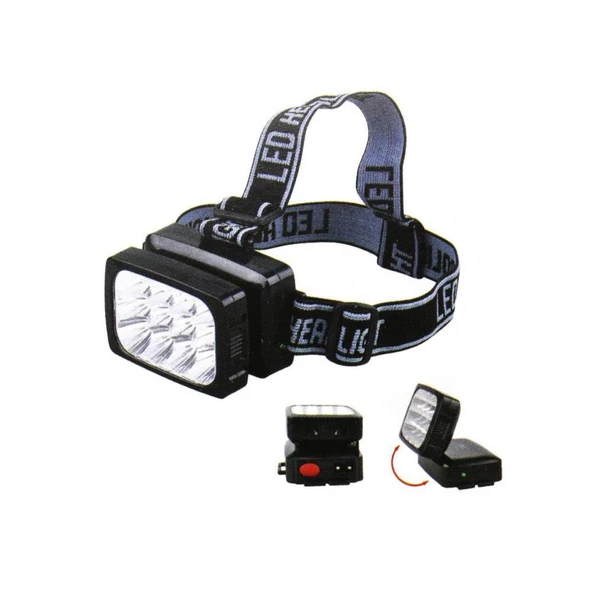 12 Ledli Güçlü Şarjlı Kafa Lambası WT-064 - 2