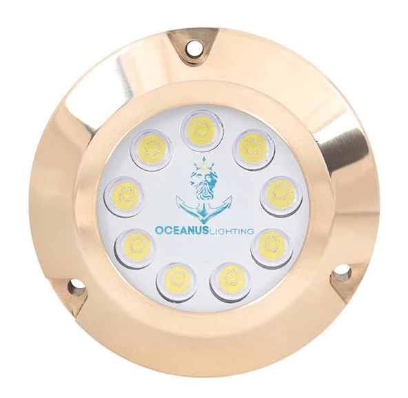 Oceanus OCL0934-B Bronz Su Altı Lambası 9 Led (Beyaz Led)