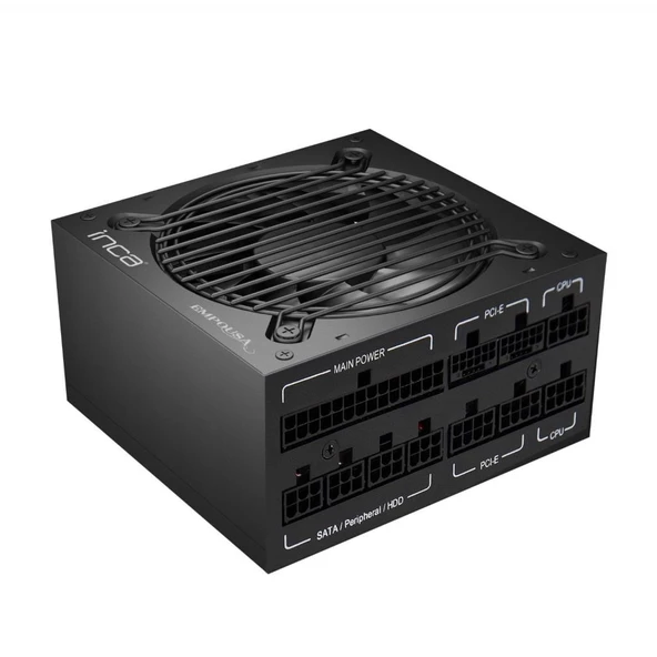 INCA IPS-1250XN 1250W POWER 80+ PLATINIUM TAM MODULER GEN5 - 5