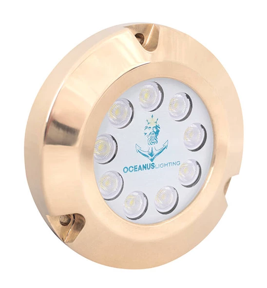 Oceanus OCL0934-B Bronz Su Altı Lambası 9 Led (Beyaz Led) - 2