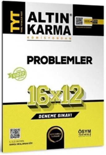ALTIN KARMA TYT COĞRAFYA 30X5 DENEME SINAVI