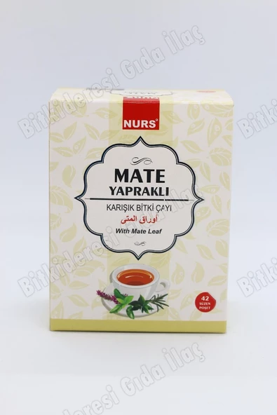 MATE YAPRAKLI KAR BİTKİ ÇAYI 42 Lİ SÜZ POŞET