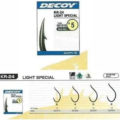 DECOY KR-24 Light Special Black Nickel Olta Kancası  2 - 3