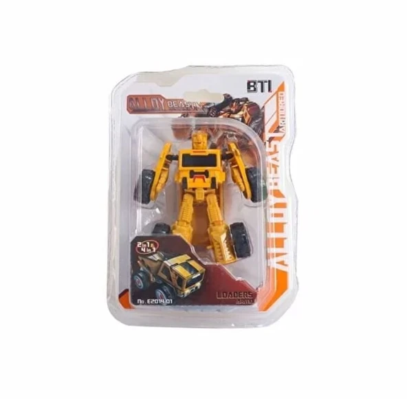 Hafriyat Kamyonuna Dönüşen Robot