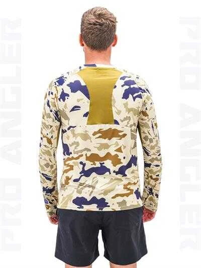 Fujin Pro Angler S24 T-Shirt Narural Camo  Medium (M) - 3