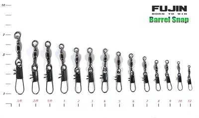 Fujin Barrel Snap Klipsli Fırdöndü BN  6 no - 2