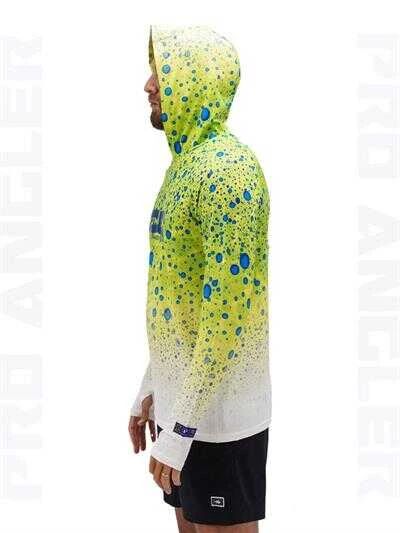 Fujin Pro Angler S24 Hooded Green Ocean  Large (L) - 3
