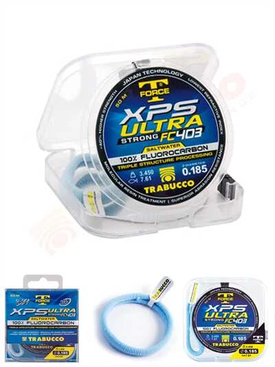 Trabucco T-Force XPS Ultra FC 403 SW 30mt Lider Misina  0.80mm