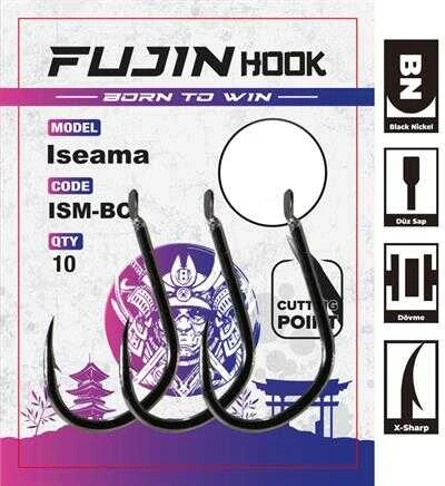 Fujin Iseama Deliksiz Düz Olta Kancası  14 no
