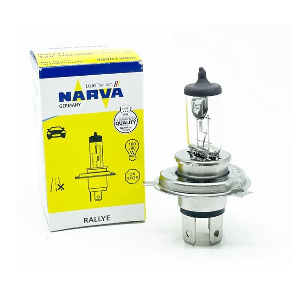 Narva AD 48901 12V H4 100/90W Ampul Tırnaklı 43T - 4