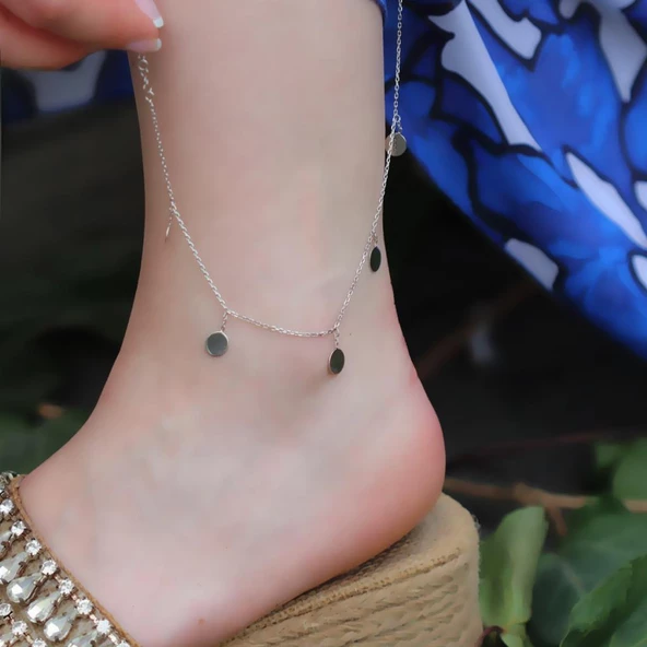 Gümüş Para Halhal - Resim 3