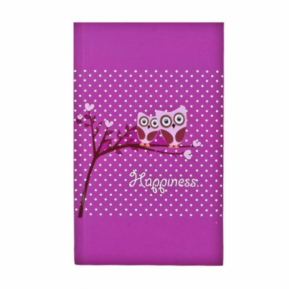 Toptan Defter 50 Adet Baykuş Renkli Sayfa Spiralsiz Defter - 2