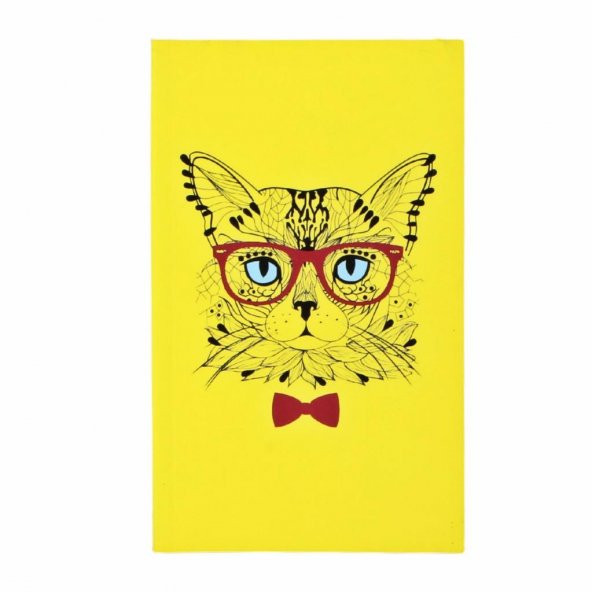 Toptan Defter 50 Adet Kedi Renkli Sayfa Spiralsiz Defter - 2