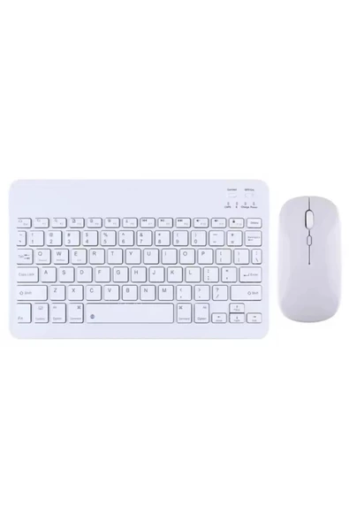 2.4 Ghz Wireless Kablosuz Klavye Ve Mouse Seti Bluetooth Keyboard