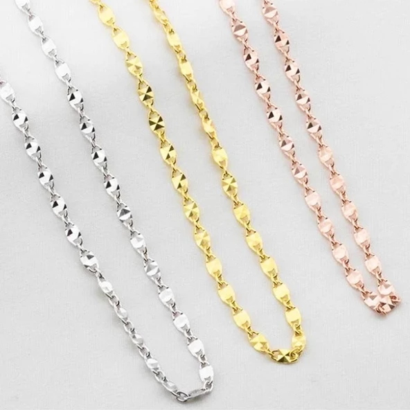 925 Ayar Gümüş Kombin Zincir ürün görseli 1