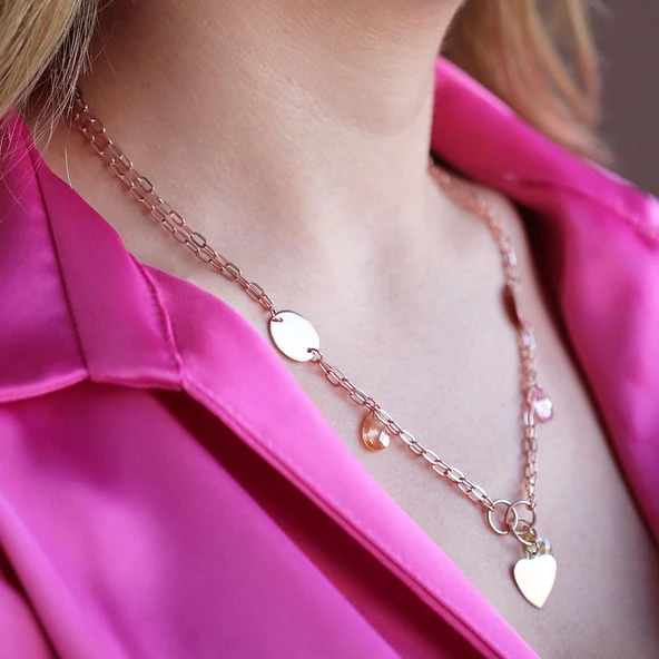 Festival Gümüş Kolye - Resim 3