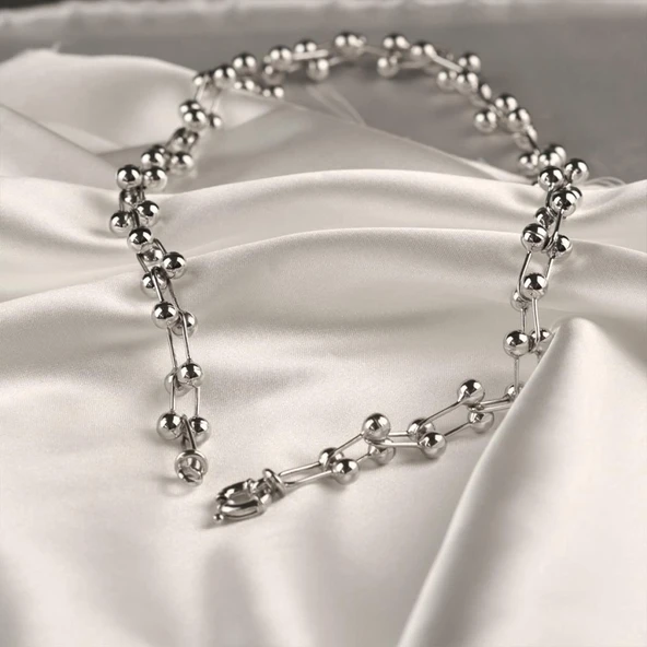 Tffny Model Gümüş Kolye - Resim 5