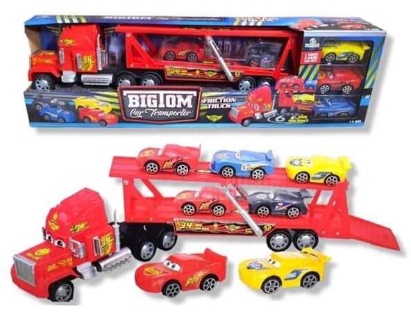 CNL-1911 BIG TOM CAR TRANSPORT OYUNCAK ARABA 48 cm