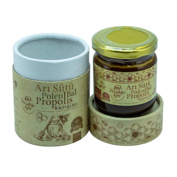 Arı Sütü Polen & Bal Propolis 240 Gr - 3