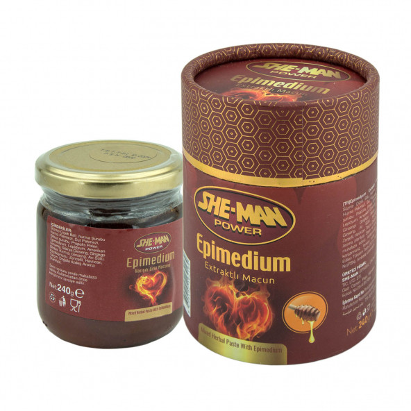 She-Man Power Macun 240 gr - 3