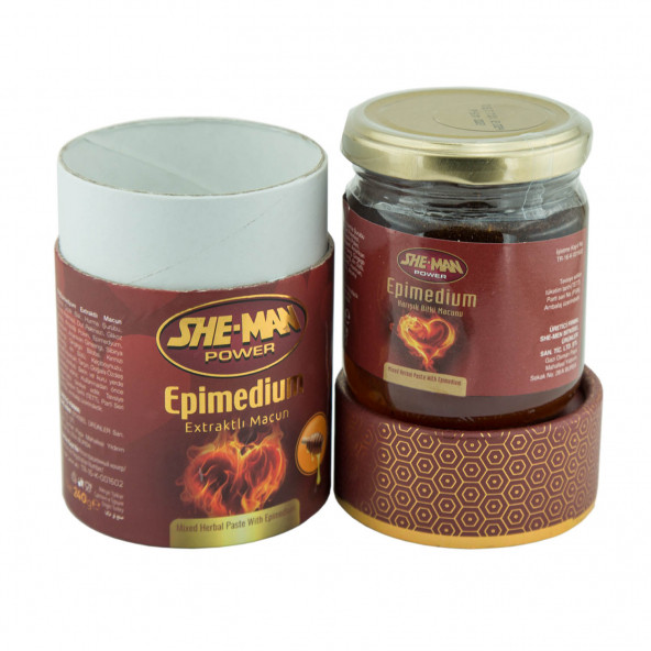 She-Man Power Macun 240 gr - 4