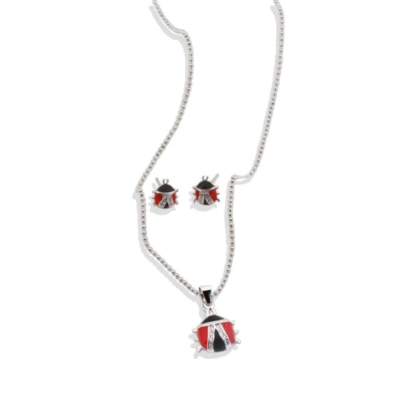 Uğur Böcekli Mine İşli Çocuk Set ürün görseli 1