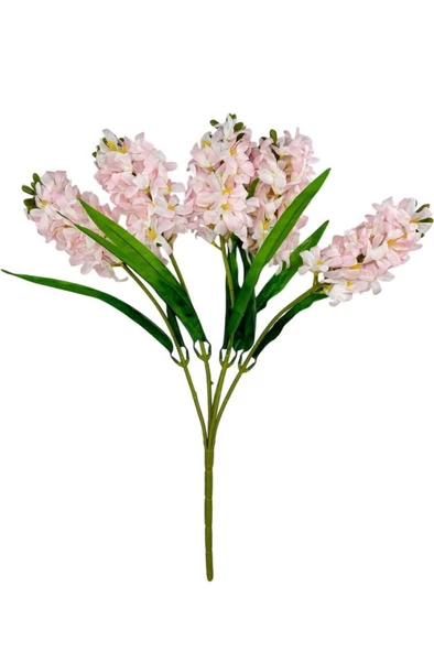Nettenevime Yapay Çiçek Sümbül Demeti Pembe 55*40cm 1.Kalite ürün görseli 1