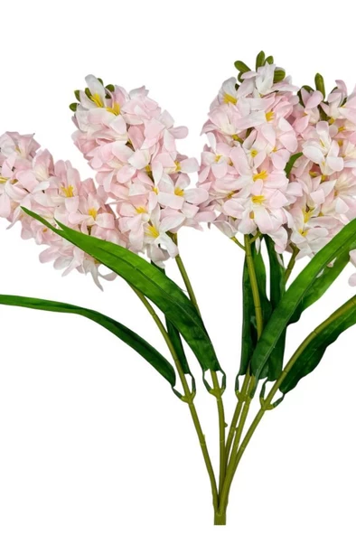 Nettenevime Yapay Çiçek Sümbül Demeti Pembe 55*40cm 1.Kalite - Resim 3