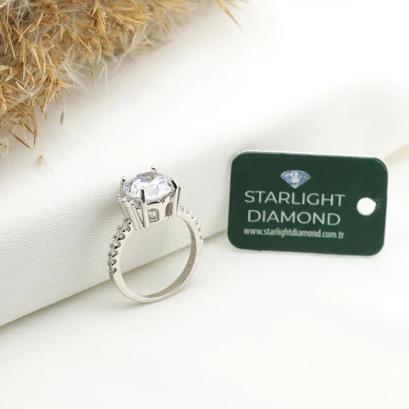 2.50ct Özel Elagance Montür Starlıght Diamond Tektaş ürün görseli 1