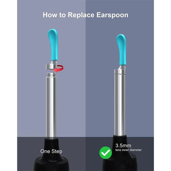 BEBIRD R1 KULAK TEMİZLEYİCİ YEDEK BAŞLIK - 3