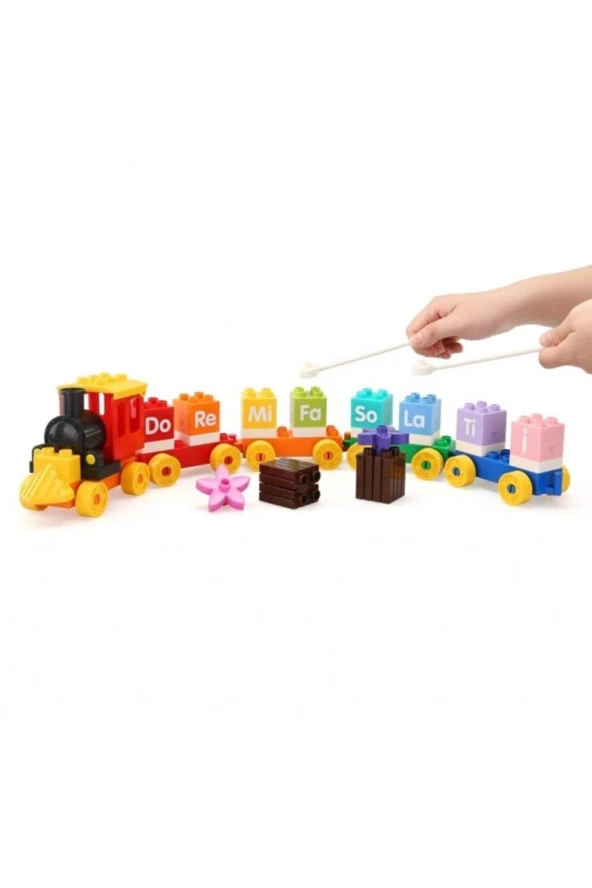 Wange 414 Dubie Müzik Treni / 25 Parça +6 Kart /+3 Yaş - Resim 2