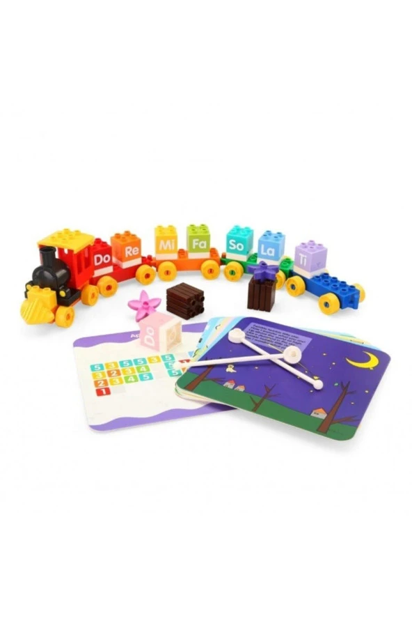 Wange 414 Dubie Müzik Treni / 25 Parça +6 Kart /+3 Yaş - Resim 6