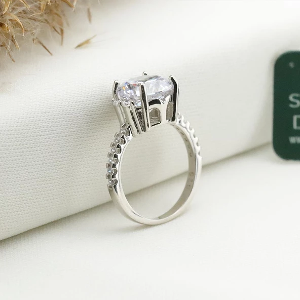 2.50ct Özel Elagance Montür Starlıght Diamond Tektaş - Resim 2