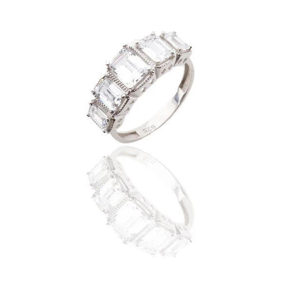 Baget ve Beştaş Gümüş Yüzük - Resim 5