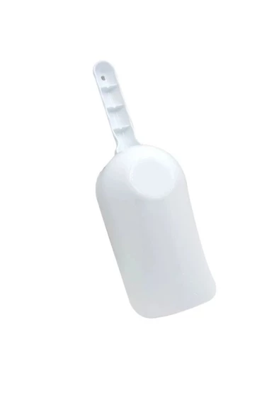 Plastik 2li Bakkal Erzak Deterjan Bakliyat Şeker Küreği 23cm Küçük Boy - 3