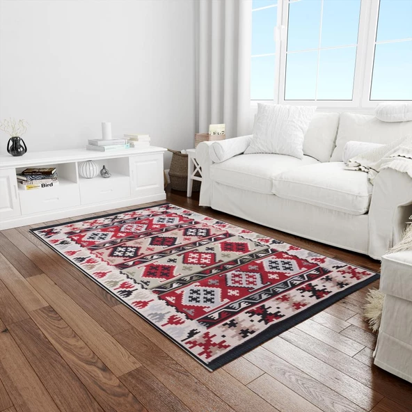Bigghome SA1590A Çift Taraflı Kilim 80*150 cm - 6