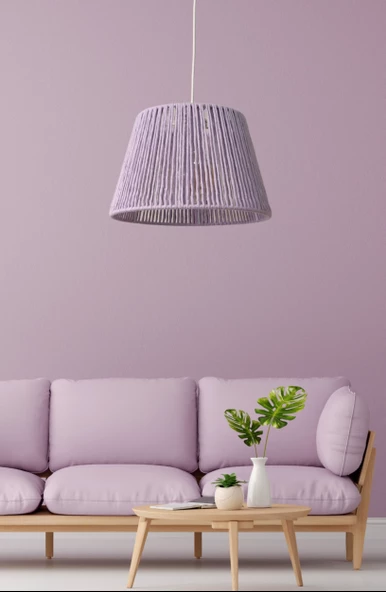 Arne Lila Avize, Salon Avize, Yatak Odası Avize, Çocuk Odası Avize, Bohem Avize