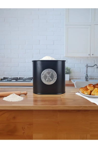 Metal Baton Çok Amaçlı Mutfak ve Banyo Organizeri Saklama Kabı (Kitchen Flavour Plakalı) - Resim 2