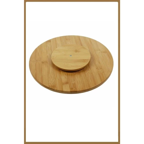 MİEN DÖNER BAMBU SUNUMLUK 33 CM - 3